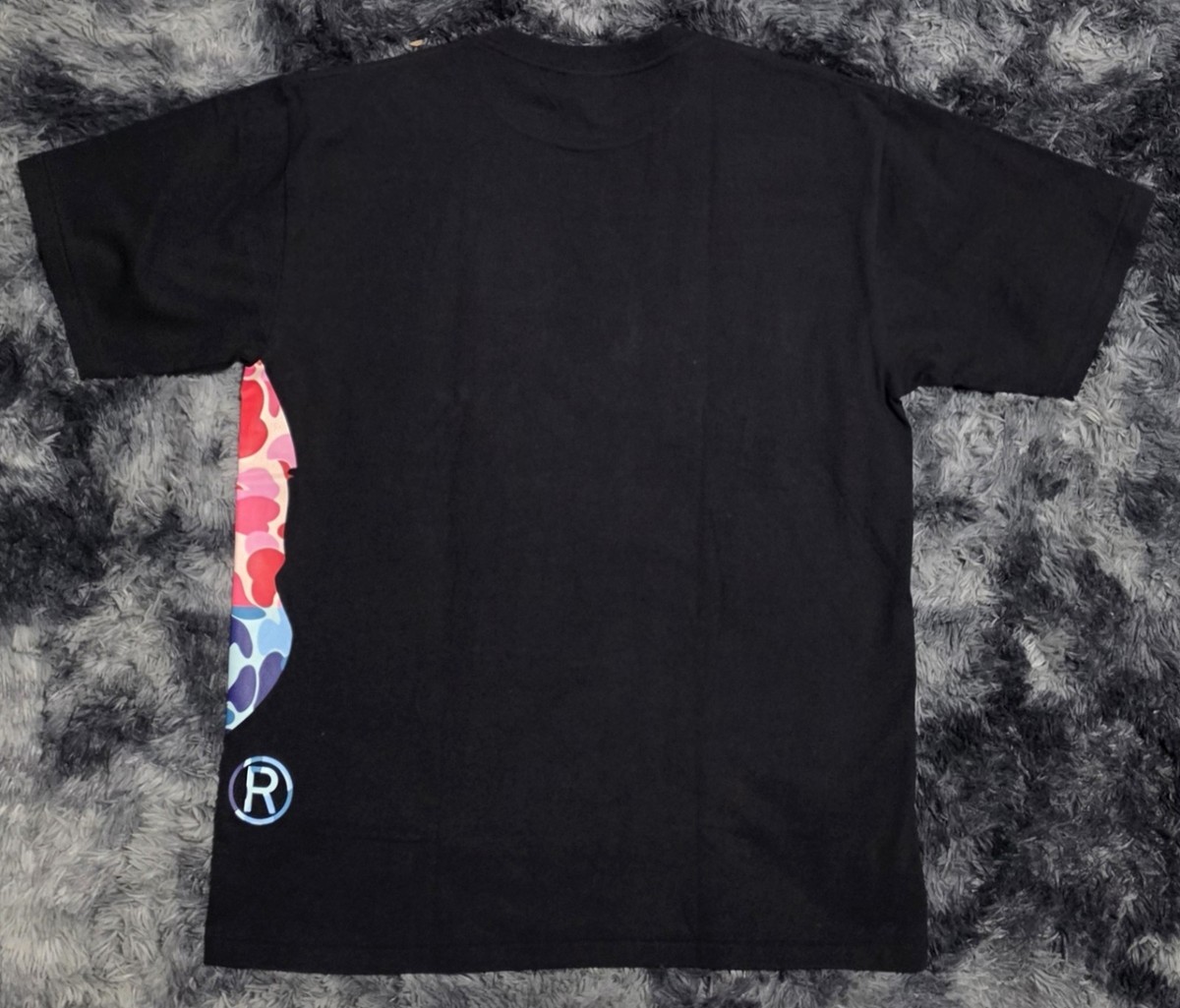 A Bathing Ape (Bape) ABC Camo Crazy Side Big Ape Head T-Shirt