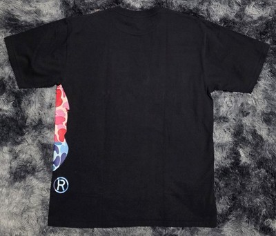 A Bathing Ape (Bape) ABC Camo Crazy Side Big Ape Head T-Shirt