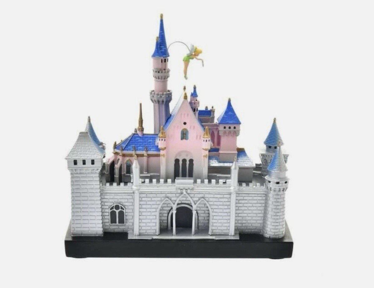 Castle Sleeping Beauty with Tinker Bell… 2023 Disney 100th Anniv Sleeping Beauty Castle Figurine with