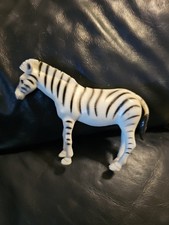 Greenbrier International Zebra Animal Toy Figure- 5 In Long, 4 In Tall