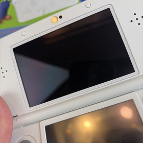 NICE! New Nintendo 3DS Mario White Black Friday Console In Box US Model