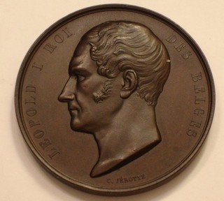 Scarce HIGH GRADE 1849 LEOPOLD I of Belgium Medal Choice BU