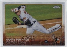 2015 Topps Chrome Refractor Manny Machado #42 d4v