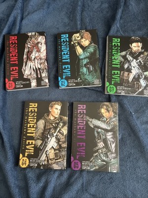 Resident Evil Manga The Marhawa Desire Complete Set Vol. 1-5 (1st Print) English