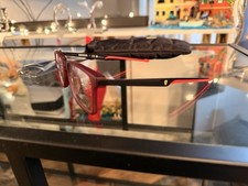 Ferrari Scuderia Glasses FZ8005U with Red Frame and Case