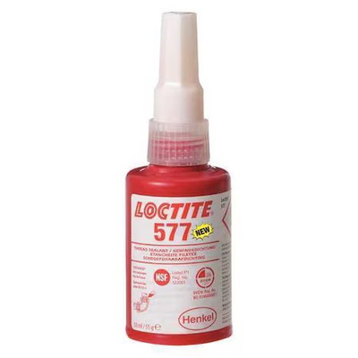 Loctite 2068749 Thread Sealant 1.69 Fl Oz, Squeeze Bottle, 577, Yellow, Liquid