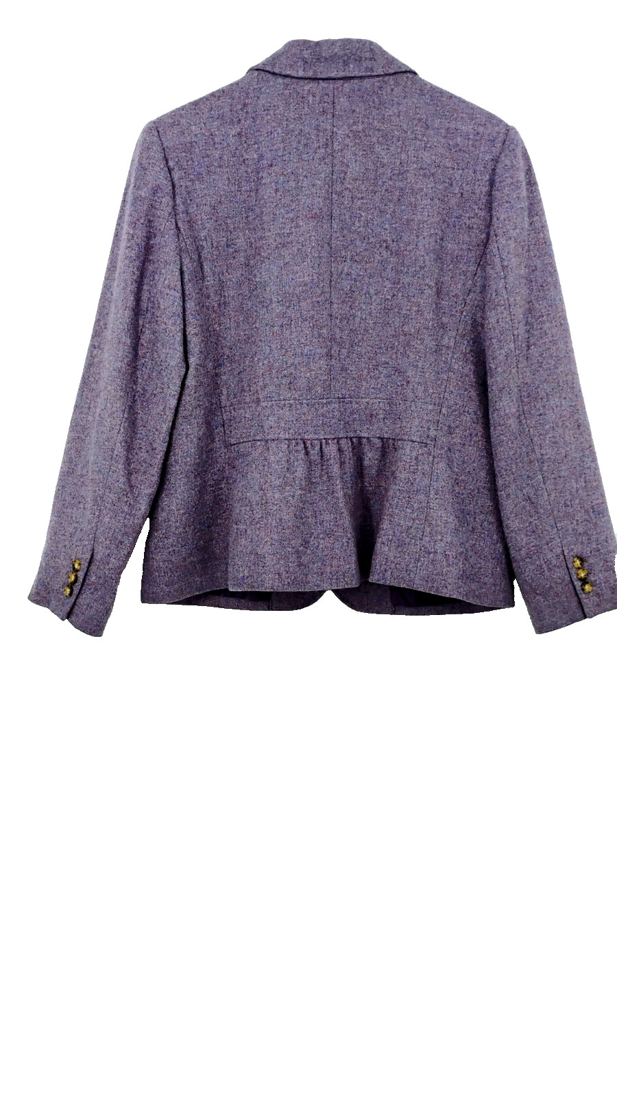 Talbots Wool Blend Blazer 2 Button Jacket Purple … - image 3