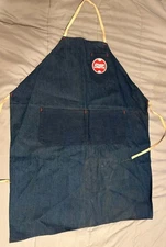 Shop Smith Apron Wood Worker Sanforized Blue Denim Vintage American Made USA