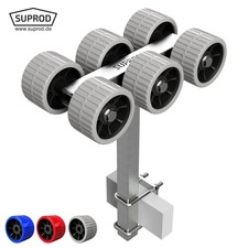6 volte Rotoli carrello per il lancio delle barche rimorchio de barca Ø 120 mm