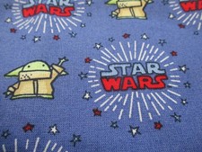 Star Wars Mandalorian on 100 Cotton Fabric by the 1/4 Yard :9" x 44" Baby Yoda