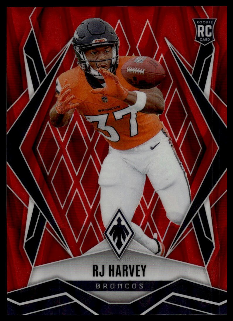 2025 Panini Phoenix RJ Harvey #176 Red Seismic 43/99