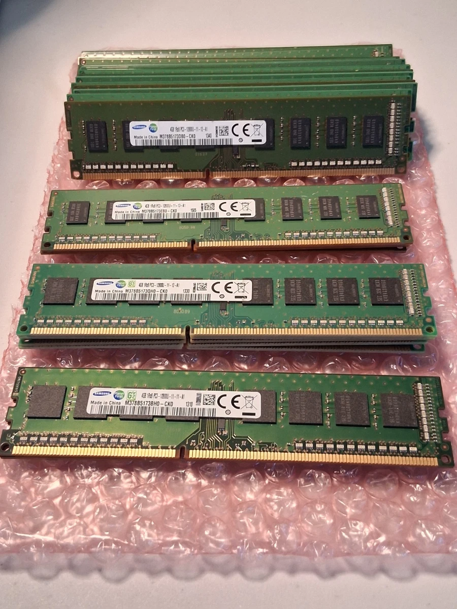 Preços baixos em Samsung PC3-12800 (DDR3-1600) 4 GB DIMM memória