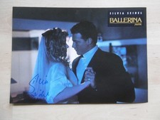 Silvia Seidl autograph signed A4 cinema poster lobbycard "Ballerina (Faith)"