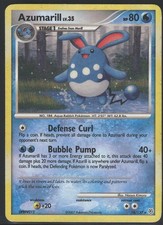 Azumarill 18/130 Rare Diamond & Pearl Pokemon Damaged on eBay