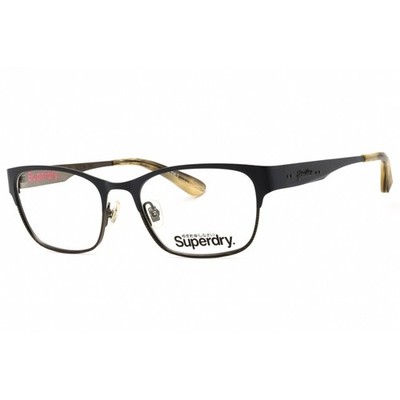 Superdry Women's Eyeglasses Matte Purple Stainless Steel Rectangular SDO-MIA 061
