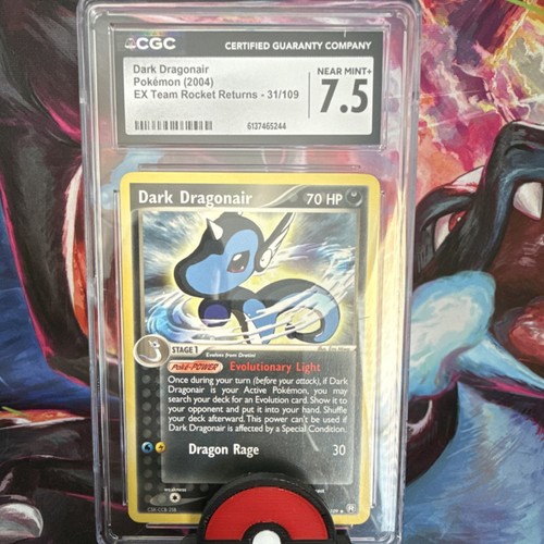 Dark Dragonair graded CGC 7.5 for sale on eBay