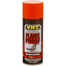 VHT Paint SP114; FlameProof 11oz Aerosol Flat Orange 1300-2000 deg