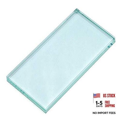 Pro Nail Art Painting Color Toning Glass Board Makeup Palette Eyelash