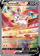 Sylveon V (Alternate Full Art) Ultra Rare SWSH07: Evolving Skies 184/203 NM on eBay