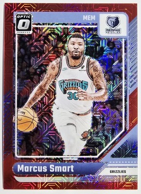 2024-25 Panini Donruss Optic Choice Red Prizm /88 Marcus Smart #213 Grizzlies  