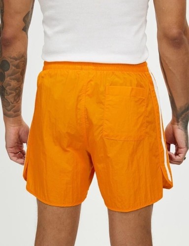Men's Adidas Originals Adicolor Classics Sprinter Shorts ORANGE IM9438 Athletic - Afbeelding 2 van 5
