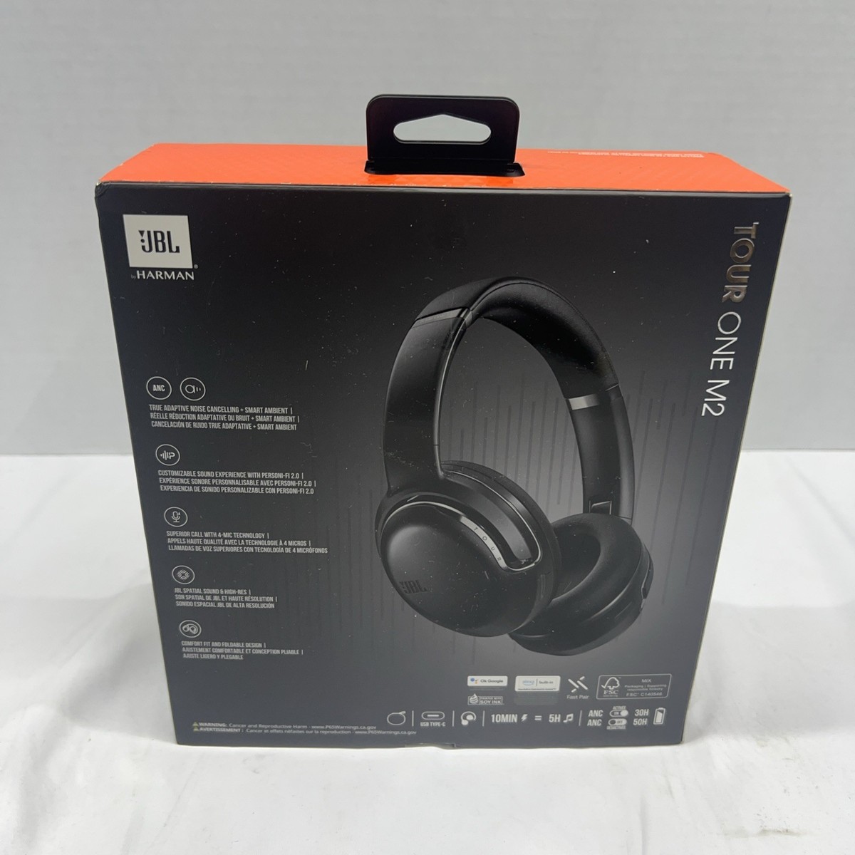 【ほぼ新品】JBL Tour One M2 Amazon.com: JBL Tour One M2 - Wireless Over-Ear Noise