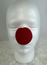 Lot 30 RED SOFT SPONGE CLOWN NOSES 2" Balls Costume Foam Party Bag Toy Funny Set