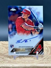 Socrates Brito 2016 Topps Chrome #RA-SOB RC Auto Diamondbacks Rookie Autograph