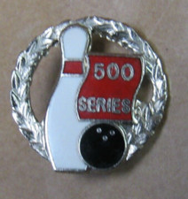Vintage 500 Series Bowling Award Lapel Hat Pin version  3