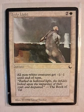 Holy Light The Dark MTG Magic 1994 (Drew Tucker) White Vintage LP BULK DISCOUNT