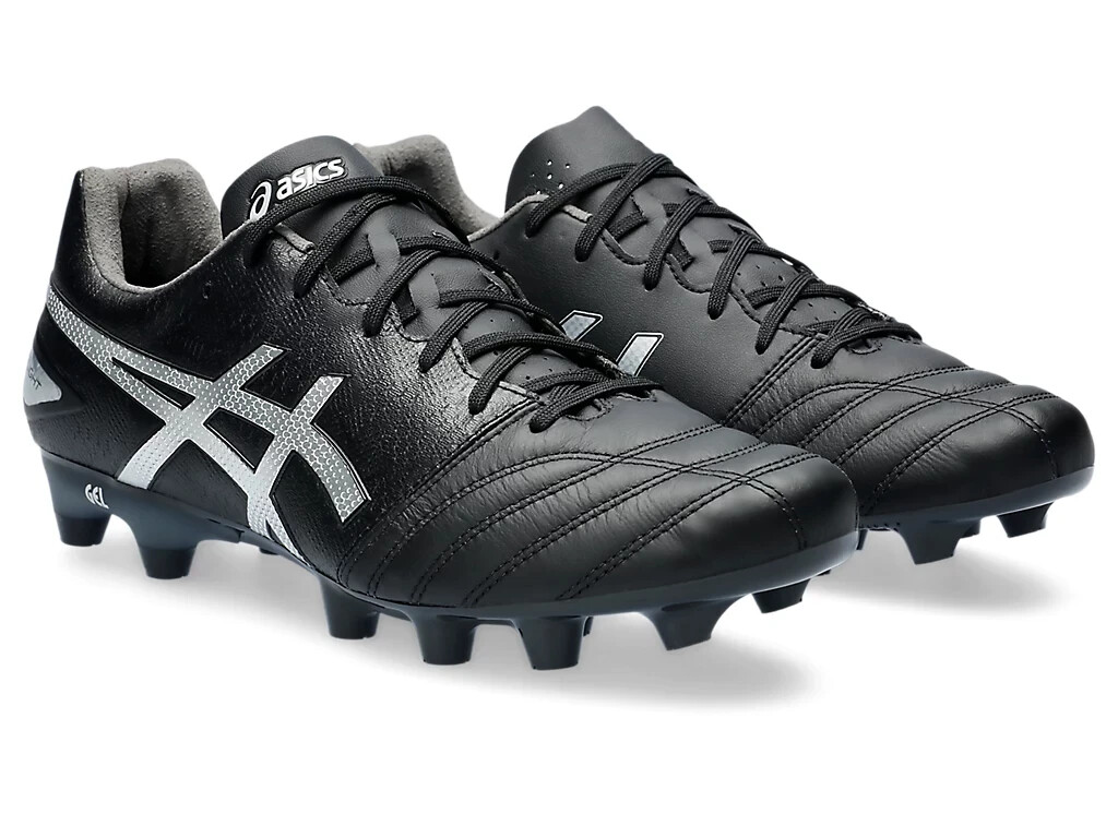 ASICS Soccer Football Shoes DS LIGHT PRO 1103A095 Black Silver