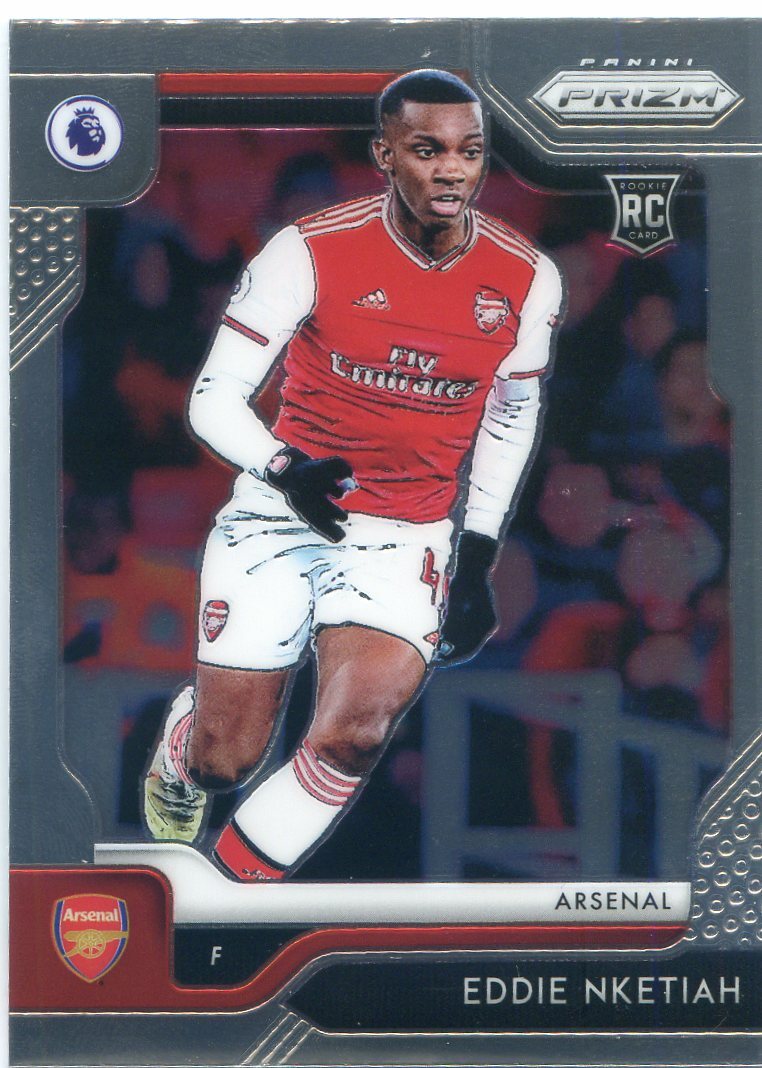 2019-20 Panini Prizm EPL Premier Leauge EDDIE NKETIAH RC ROOKIE #132 ARSENAL