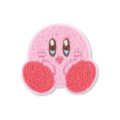 Kirby Fluffy Patch Sticker, Iron On Or Decal, 2.5  Nintendo Limited Edition