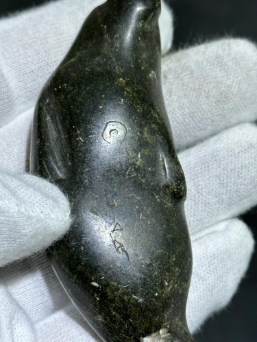 Vintage Old Green Jade Stone Seal Animal Carved Out Hand Made Ornament Gift - 第 5/9 張圖片