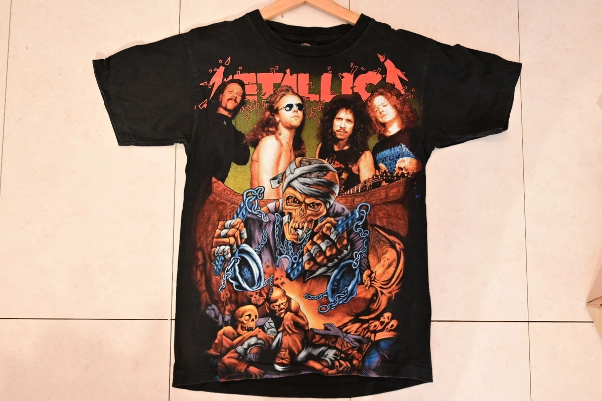 Vintage METALLICA band T-shirt Size M rock eagle