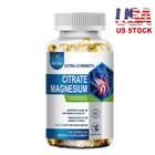Magnesium Citrate 1000mg Vegan Capsules Super Strong Effective Muscle 120 Pills