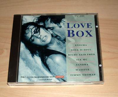 CD Album - Love Box : Enigma + Soul II Soul + Ice MC + Sandra + Massive ...