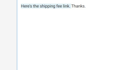 Here's the $40 shipping link. Thanks.