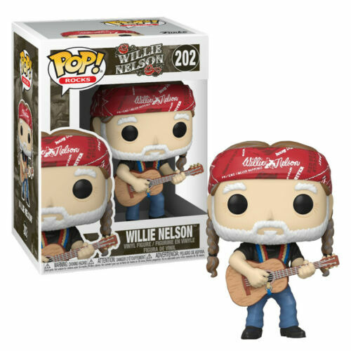 Funko Pop! Rocks: Willie Nelsonl #202 Vinyl Figure - New