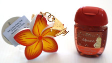 Bath  Body Works Disney MOANA FLOWER Sanitizer  Pocketbac Holder Clip NEW 