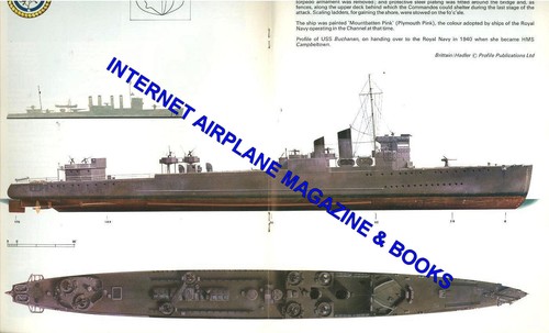WARSHIP PROFILE 5 HMS CAMPBELTOWN ST. NAZAIRE RAID NORMADIE DRYDOCK MTB VC MODS - Picture 3 of 3
