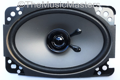 1X ONE 4'' x 6'' Dual Cone Car Stereo Audio SPEAKERS Factory OEM Style Replacement