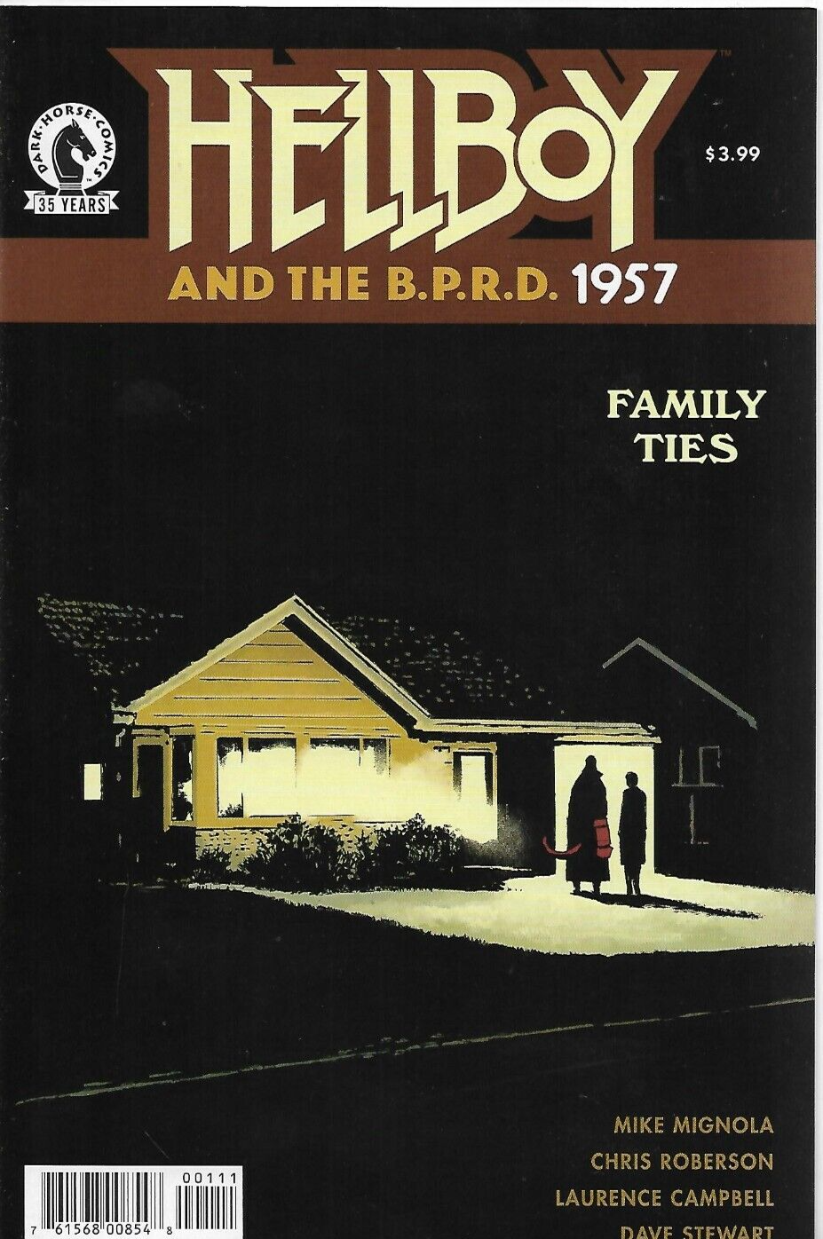 HELLBOY AND BPRD 1957 - FAMILY TIES #1 - Back Issue (S)