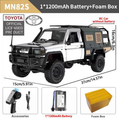 New MN 82S Supertourer Full Scale Pickup 4WD Climbing Car MN82 RC