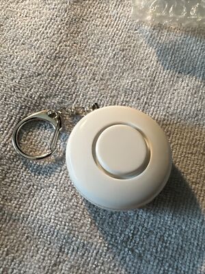 130 Db , Safety Alarm Keychain, White