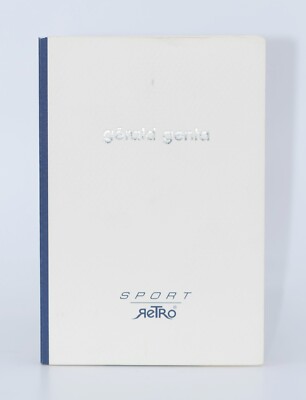 Gerald Genta Sport Retro Broschüre Handbuch
