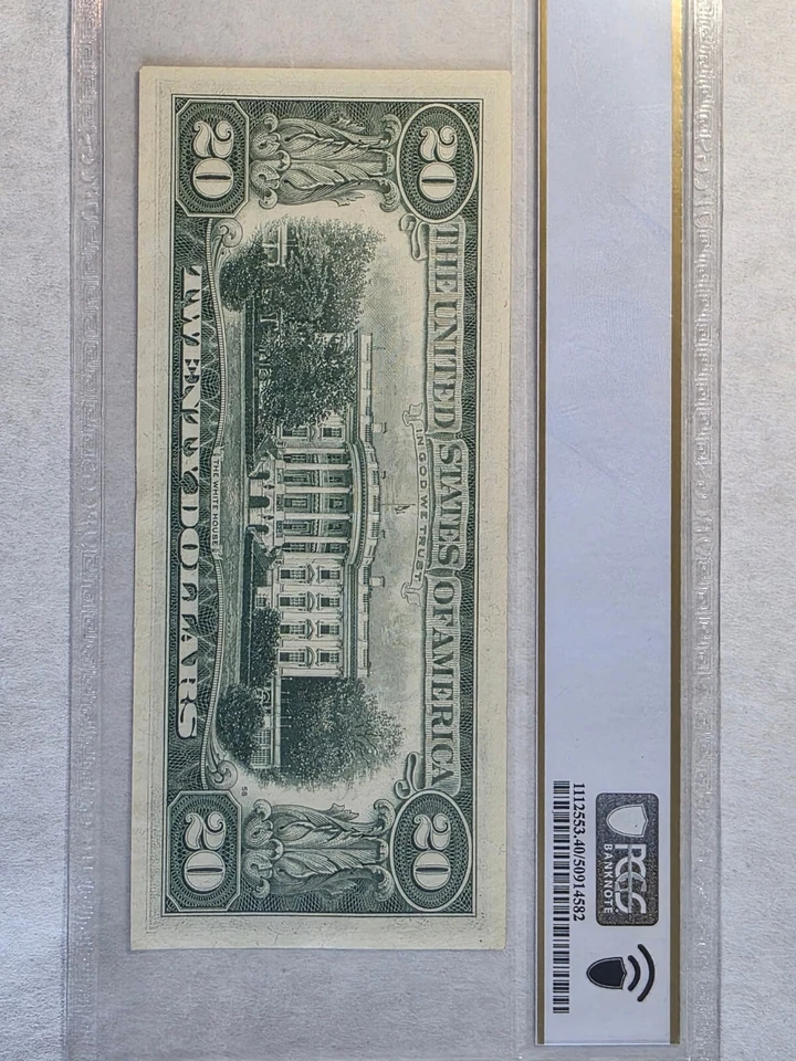 $20 1963A STARNOTE PCGS 40 PPQ New York Fr. 2065-B Scarce Type High Grade - Image 3 of 4