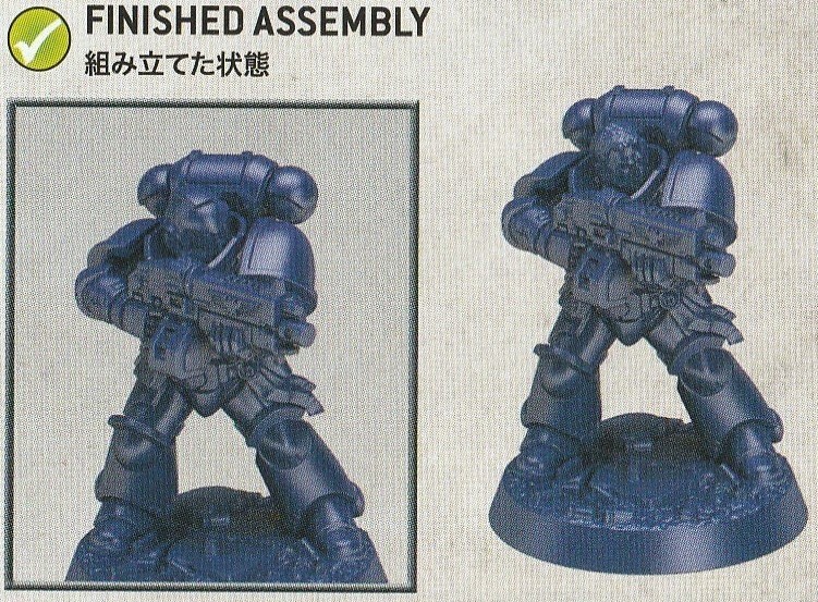Space Marine Heroes Series 2 Brother Sergeant Victorno model