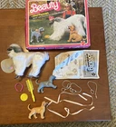 VERY RARE! VINTAGE 1981 BARBIE BEAUTY DOG AND PUPPIES SET! Sold As Is See Pics
