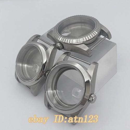 36mm/40mm Brushed watch case fit NH35 NH36 Miyota 8215 ETA 2824/2836 DG2813 3804 - 第 4/21 張圖片
